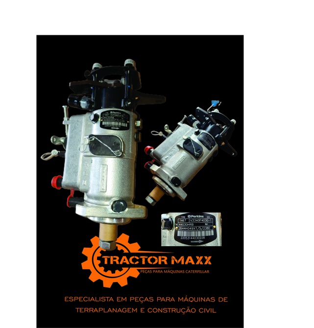 Bomba Combustível 2375213  2744962  3131375  10R-9707   Caterpillar 414E 416E 420D 420E Motor PERKINS